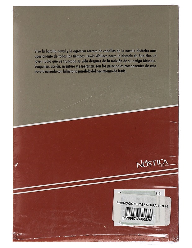 Benhur: Una historia de  los tiempos de cristo - Lewis Wallace - Romaanit ja novellit - 10105455132 - 1