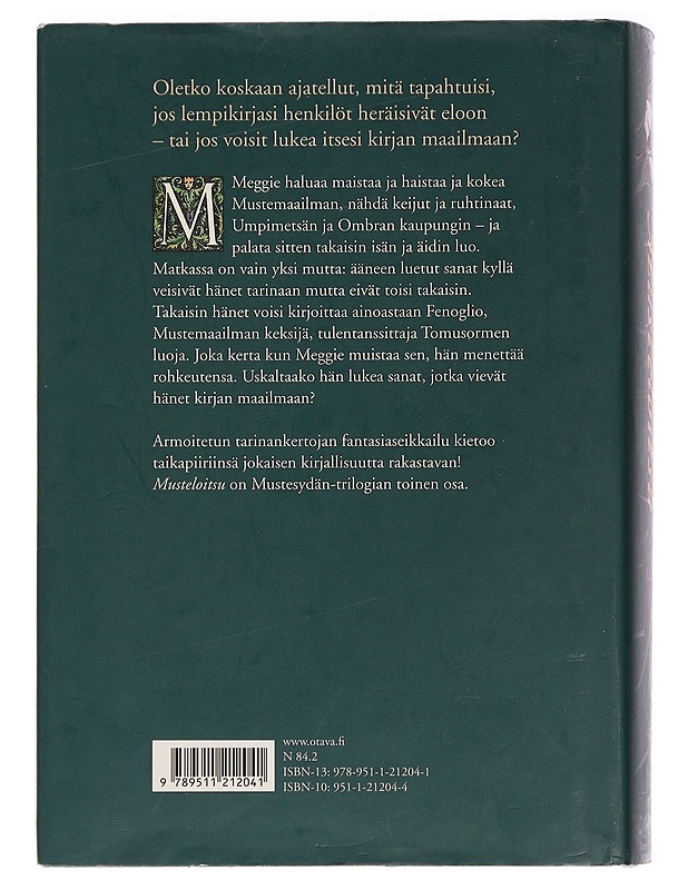Musteloitsu - Funke, Cornelia - Fantasia- ja scifi - 10105455160 - 1