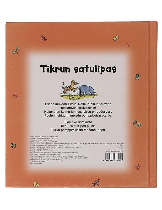 Tikrun satulipas - Milne, A. A. - Lastenkirjat - 10105455161 - 1
