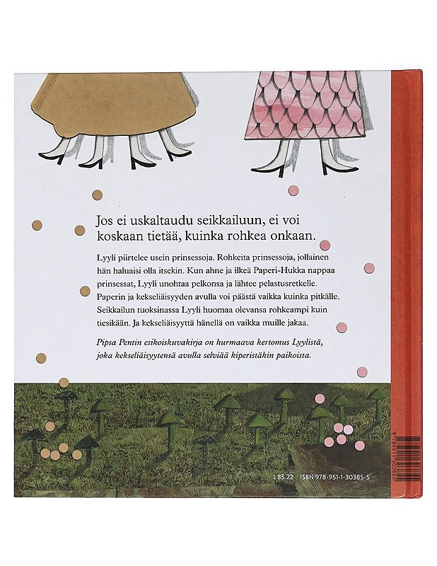 Lyyli ja hurja Paperi-Hukka - Pipsa Pentti - Lastenkirjat - 10105455189 - 1