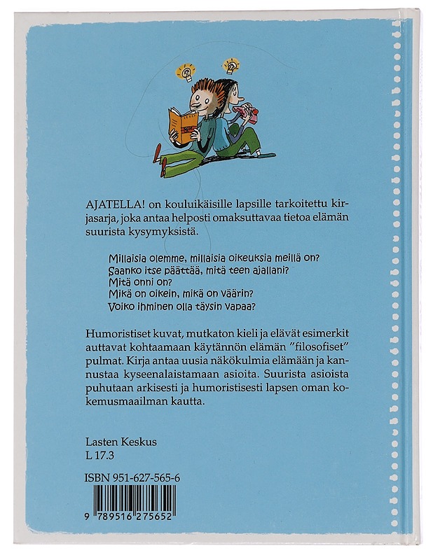 Ajatella! Osa I : filosofiaa tytöille ja pojille - Labbé, Brigitte - Tietokirjat ja oppaat - 10105455192 - 1