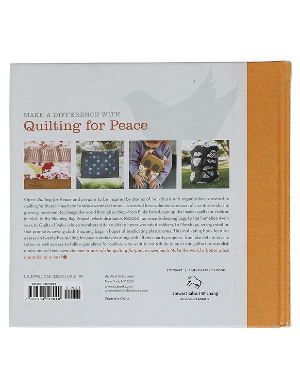 Quilting for peace - Katherine Bell - Käsityökirjat - 10105455226 - 1
