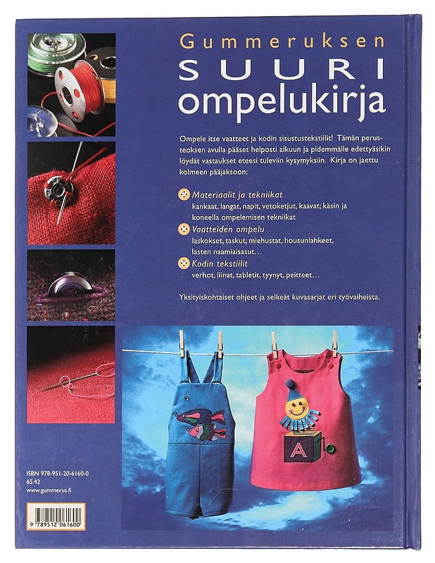 Gummeruksen suuri ompelukirja - Tietokirjat ja oppaat - 10105455267 - 1
