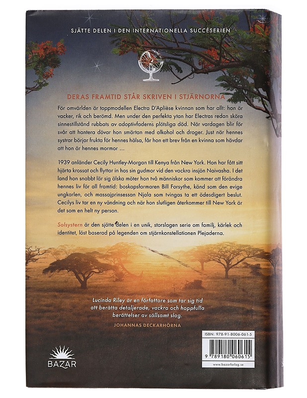 Solsystern : Electras bok - Riley, Lucinda - Romaanit ja novellit - 10105455280 - 1