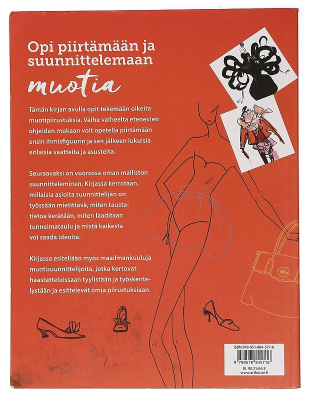 Piirrä ja suunnittele muotia - Joicey, Celia - Käsityökirjat - 10105455295 - 1