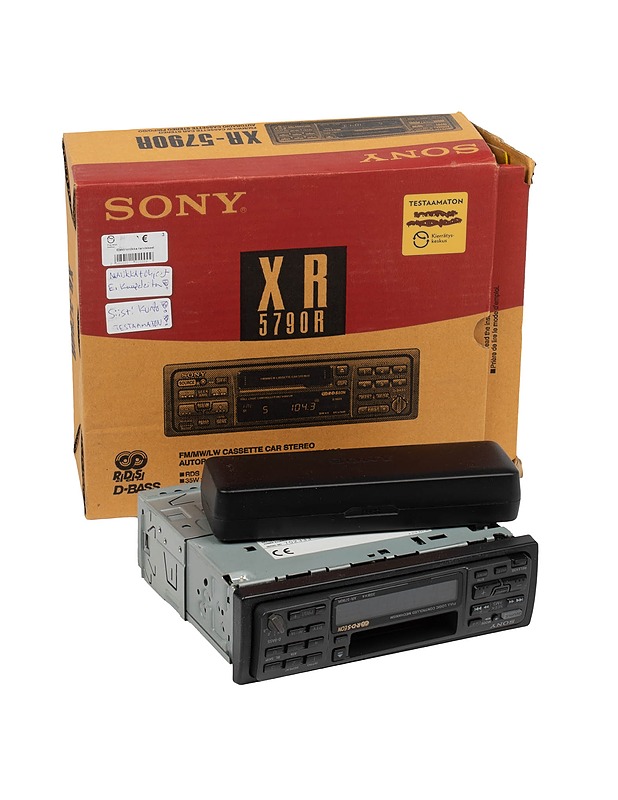SONY XR-5790R autokasettiradio - Muu elektroniikka - 10105455329 - 0