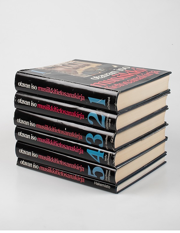 Otavan iso musiikkitietosanakirja 1-5 ja hakemisto - Tietokirjat ja oppaat - 10105455368 - 2