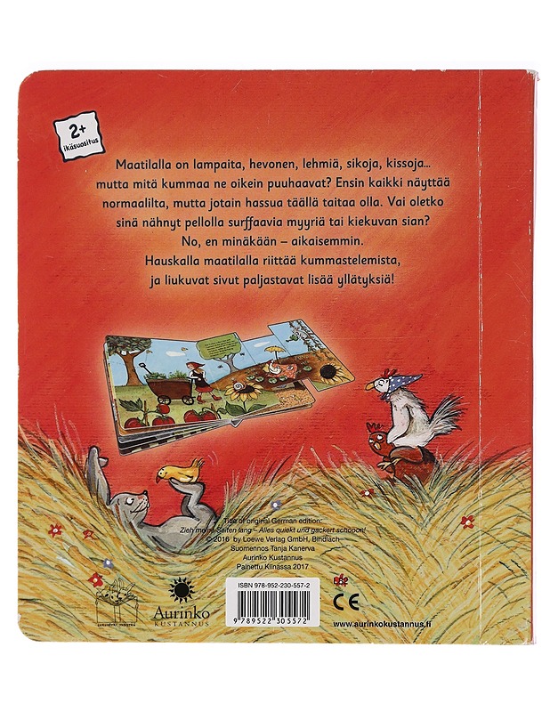 Kaikki viihtyvät maatilalla - Nina Hammerle - Lastenkirjat - 10105455400 - 1