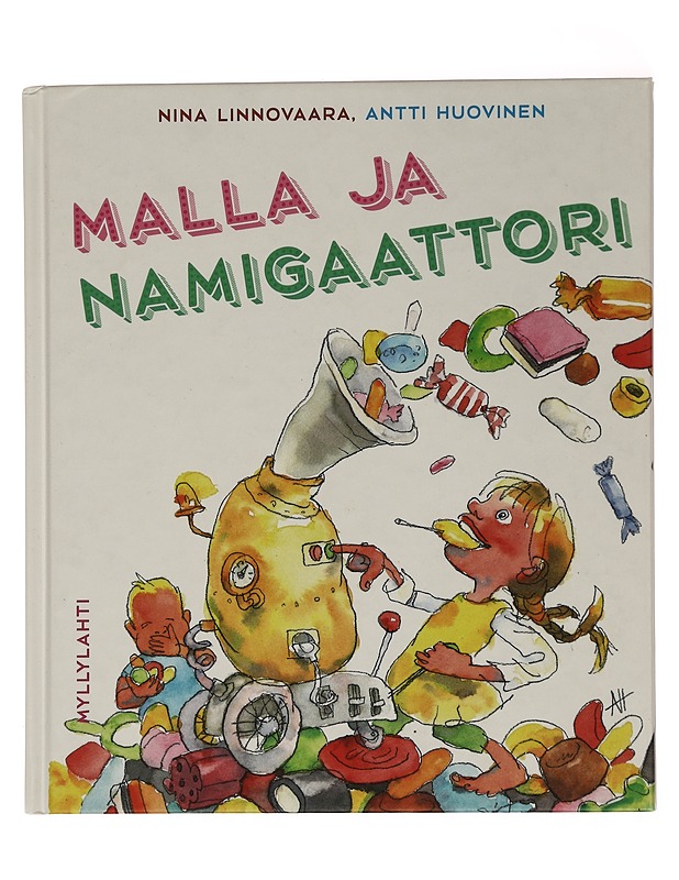 Malla ja namigaattori - Linnovaara, Nina - Lastenkirjat - 10105455433 - 0