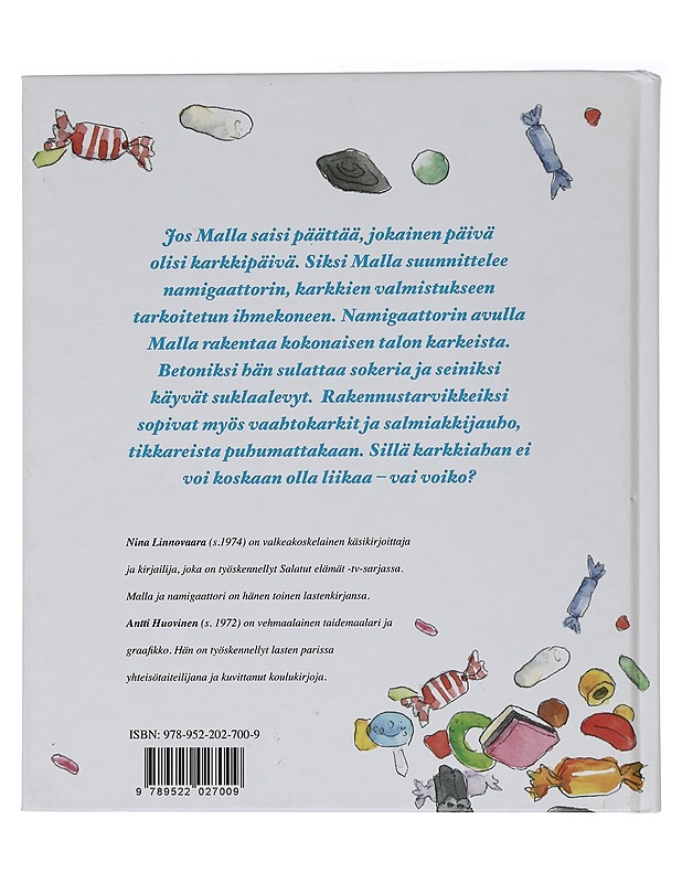 Malla ja namigaattori - Linnovaara, Nina - Lastenkirjat - 10105455433 - 1