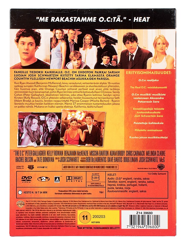 The OC 1. tuotantokausi - DVD - DVD-elokuvat - 10105455445 - 1