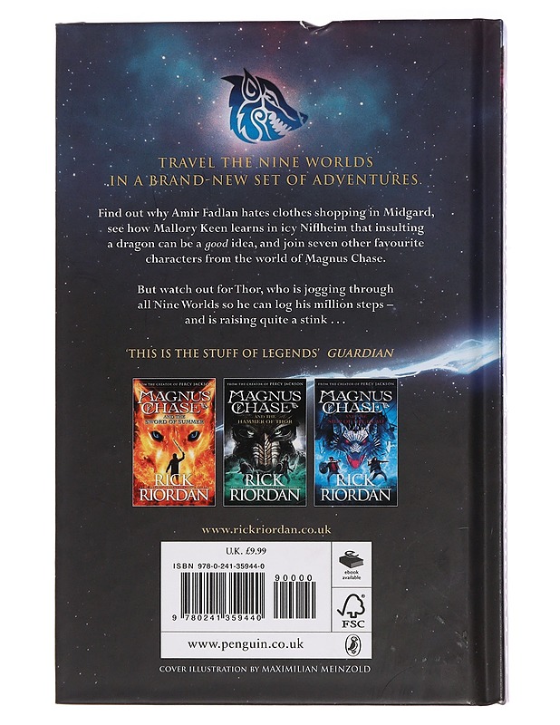 9 from the nine worlds - Rick Riordan - Fantasia- ja scifi - 10105455455 - 1