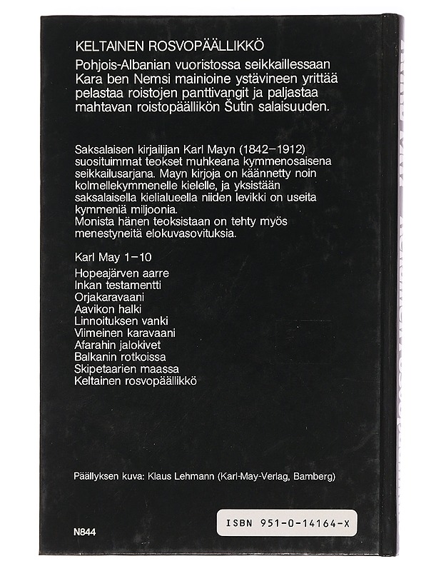 Keltainen rosvopäällikkö - May, Karl - Fantasia- ja scifi - 10105455460 - 1