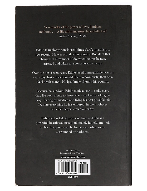 The Happiest Man on Earth: The Beautiful Life of an Auschwitz Survivor - Jaku, Eddie - Elämäkerrat ja muistelmat - 10105455497 - 1