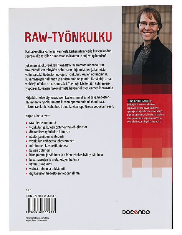 Raw-työnkulku - Mika Karhulahti - Tietokirjat ja oppaat - 10105455506 - 1