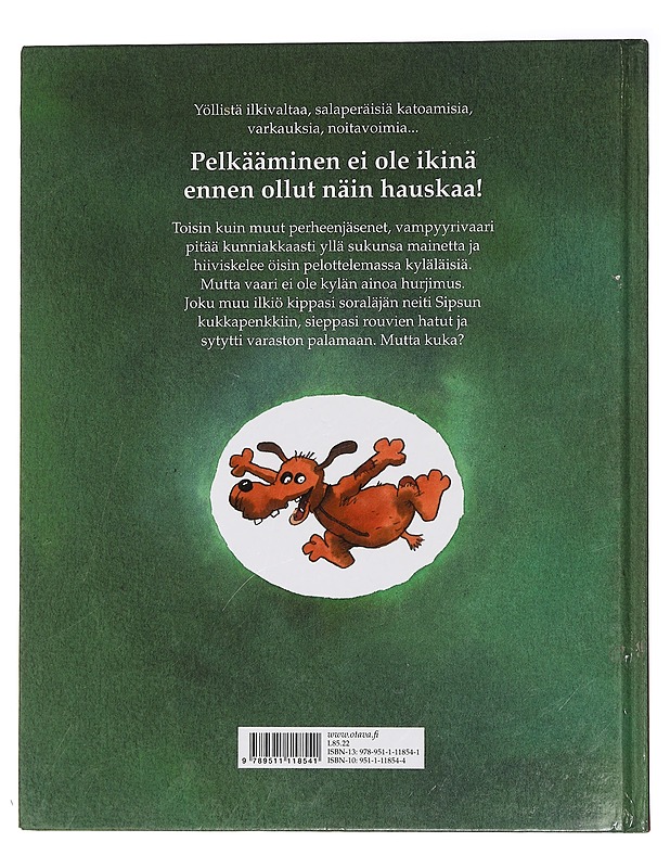 Vampyyrivaarin tarinoita - Kunnas, Mauri - Lastenkirjat - 10105455509 - 1