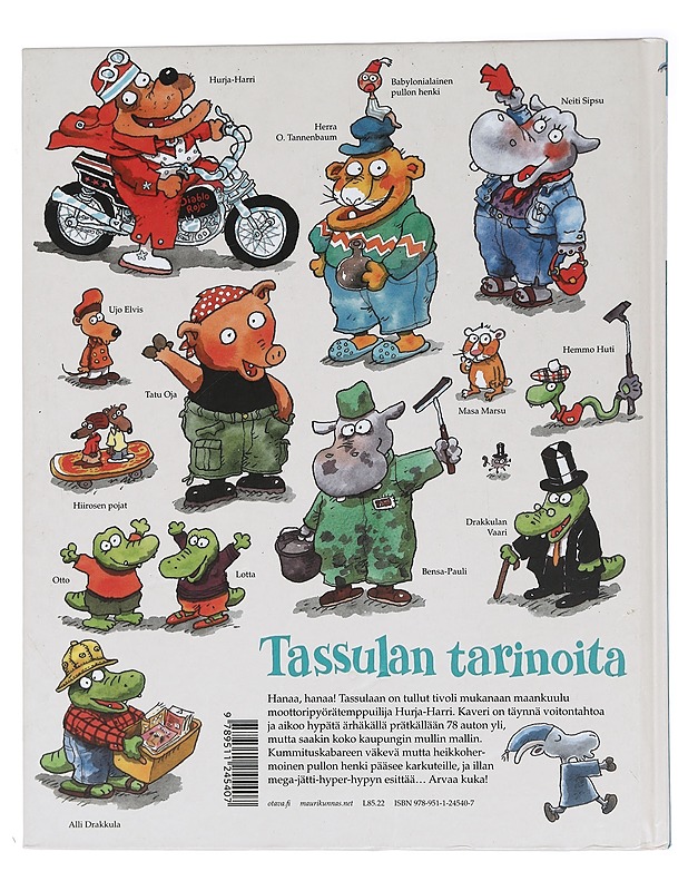 Hurja-Harri ja pullon henki - Mauri Kunnas - Lastenkirjat - 10105455515 - 1