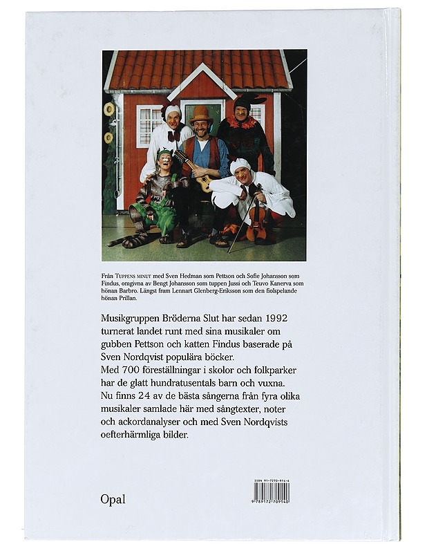 Findus sångbok - Hedman, Sven - Musiikki- ja elokuvakirjat - 10105455529 - 1