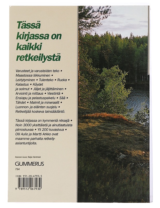 Suuri retkeilykirja - Aulio, Olli - Tietokirjat ja oppaat - 10105455578 - 1