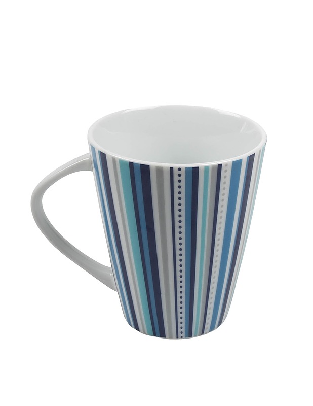 Raidalliset mukit, 4 kpl - Mukit ja kahvikupit - 10105455579 - 0