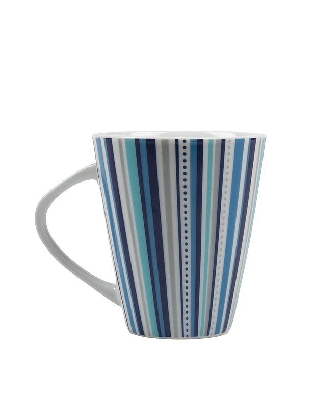 Raidalliset mukit, 4 kpl - Mukit ja kahvikupit - 10105455579 - 1