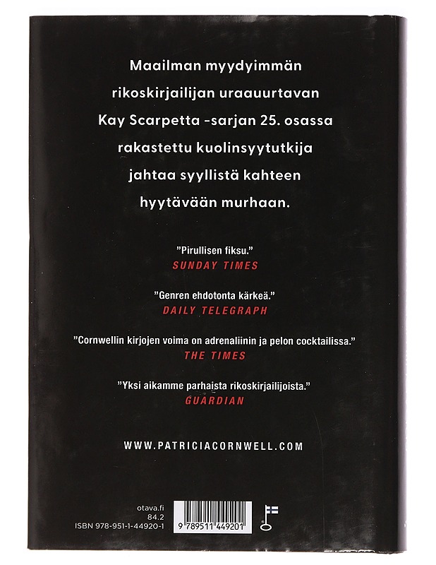 Ruumiinavaus - Cornwell, Patricia - Jännitys ja dekkarit - 10105455621 - 1