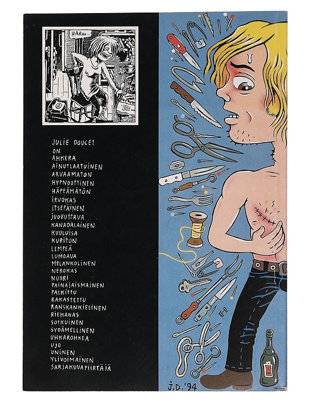 Jos olisin mies ja muita kertomuksia - Doucet, Julie - Sarjakuvat - 10105455656 - 1