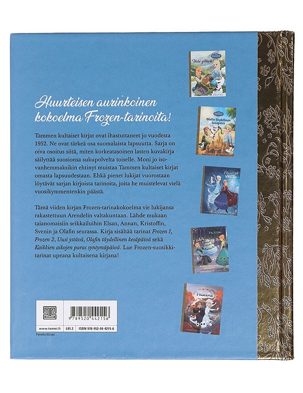 Frozen : kultainen kokoelma - Saxon, Victoria - Lastenkirjat - 10105455674 - 1