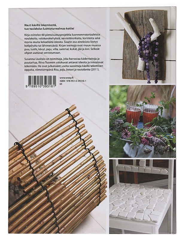 Luonto sisustaa - Uusitalo, Susanna - Tietokirjat ja oppaat - 10105455713 - 1