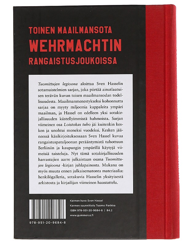 Tuomittujen legioona - Hassel, Sven - Romaanit ja novellit - 10105455729 - 1