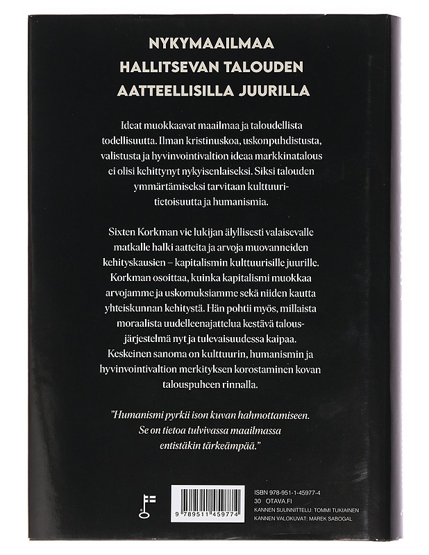Talous ja humanismi - Sixten Korkman - Tietokirjat ja oppaat - 10105455740 - 1
