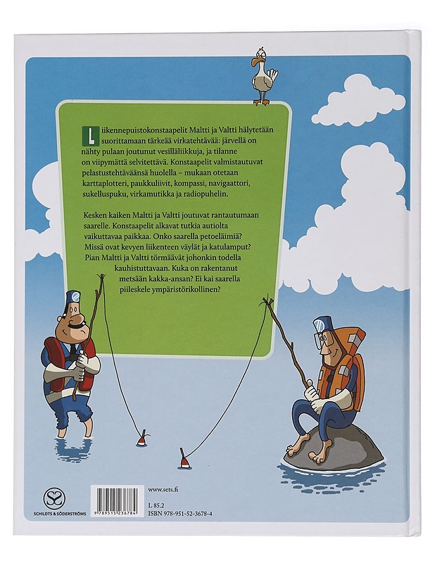 Maltti & Valtti melkein autiolla saarella - Mikkelinen, Jerry - Lastenkirjat - 10105455748 - 1