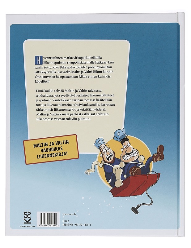 Maltti & Valtti liikenteessä - Mikkelinen, Jerry - Lastenkirjat - 10105455760 - 1