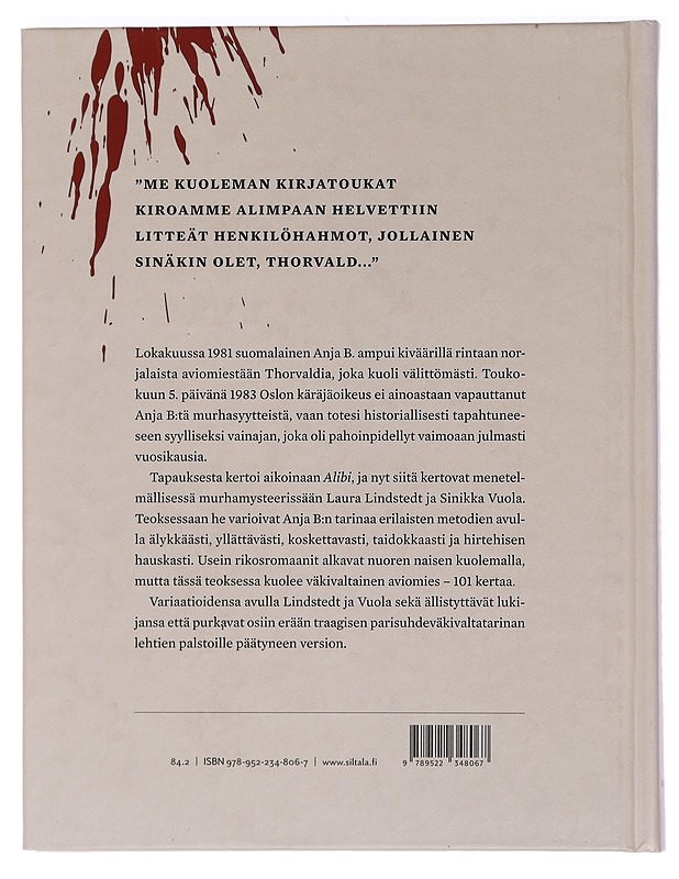 101 tapaa tappaa aviomies : menetelmällinen murhamysteeri - Lindstedt, Laura - Runot ja näytelmät - 10105455788 - 1