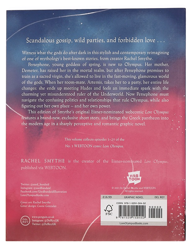 Lore Olympus. Volume one - Rachel Smythe - Sarjakuvat - 10105455802 - 1