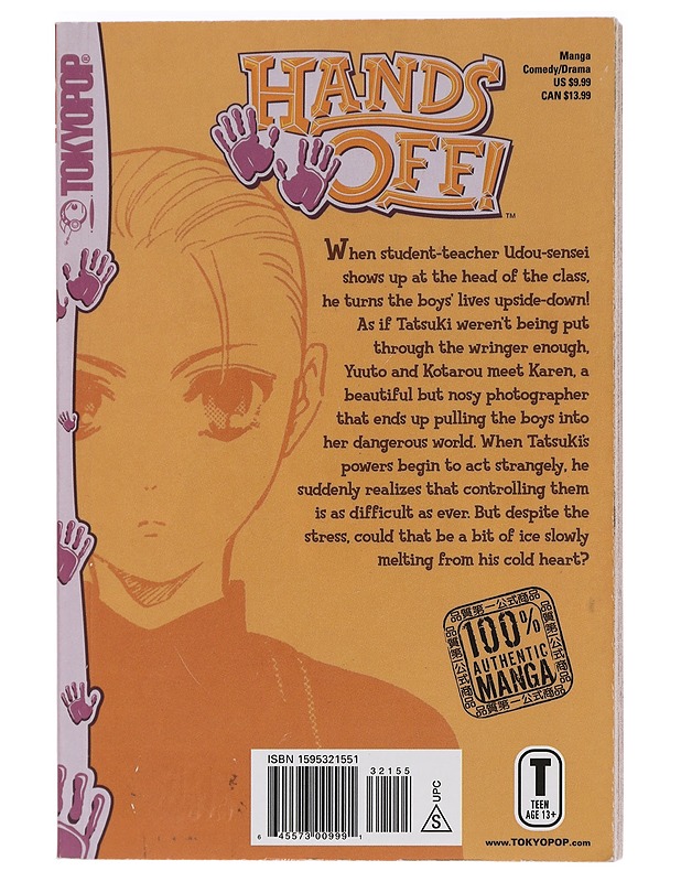 Hands off / Volume 3 - Katsumoto, Kasane - Sarjakuvat - 10105455862 - 1