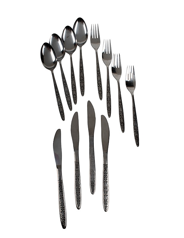 Aterinsetti, 12 osaa - Aterimet - 10105455866 - 0