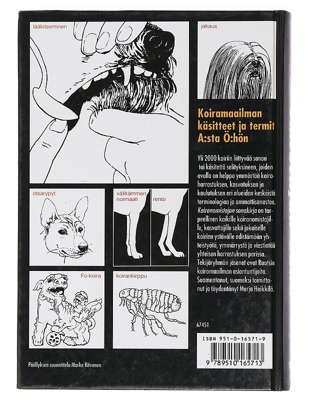 Koiranomistajan Sanakirja - Fredriksson, Suzanne - Tietokirjat ja oppaat - 10105455870 - 1