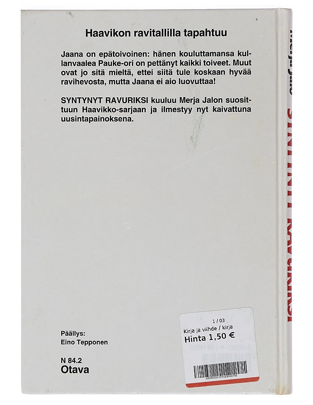 Syntynyt ravuriksi - Merja Jalo - Nuorten kirjat - 10105455879 - 1