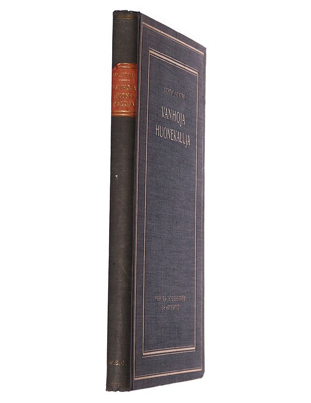 Vanhoja huonekaluja - Gustav Munthe - Historiakirjat - 10105455898 - 1