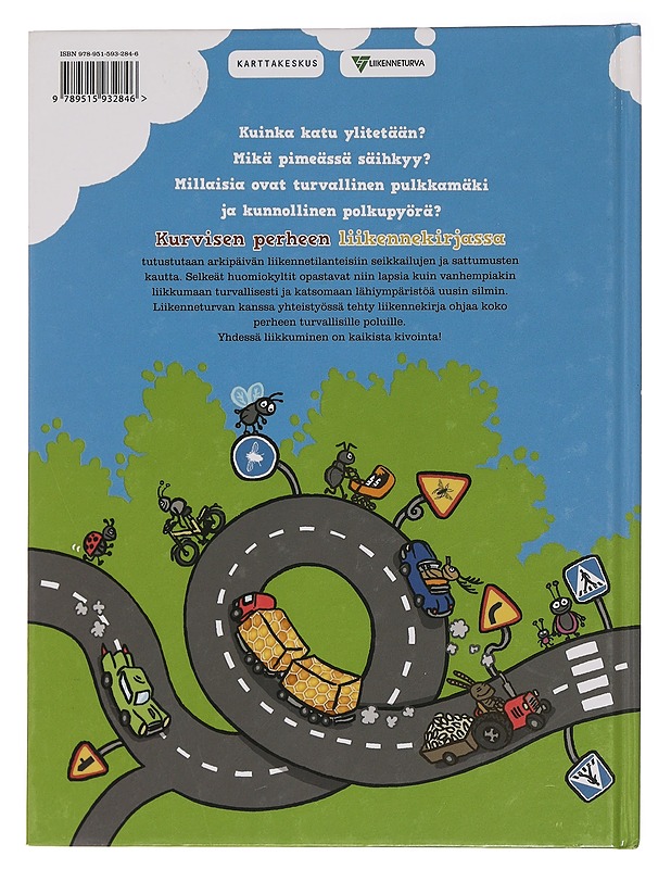 Kurvisen perheen liikennekirja - Ertimo, Laura - Lastenkirjat - 10105455896 - 1