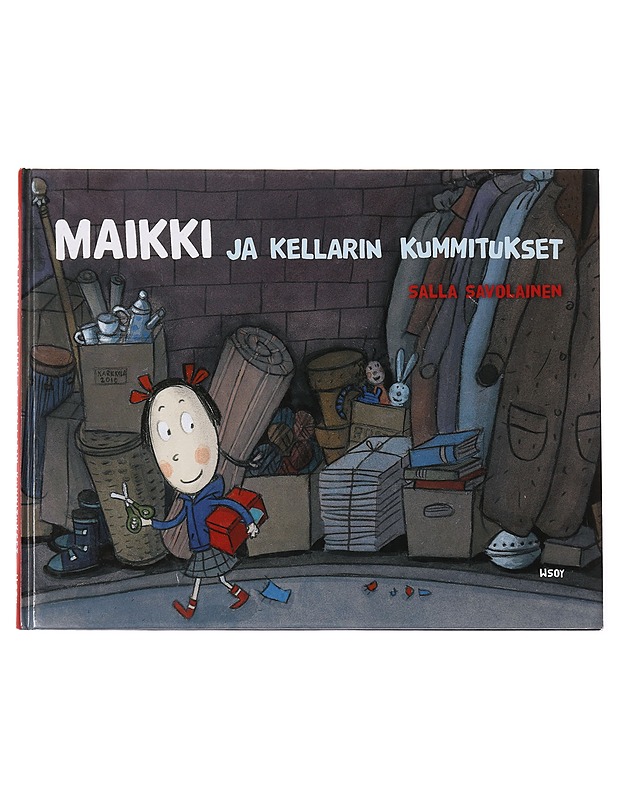 Maikki ja kellarin kummitukset - Salla Savolainen - Lastenkirjat - 10105455914 - 0