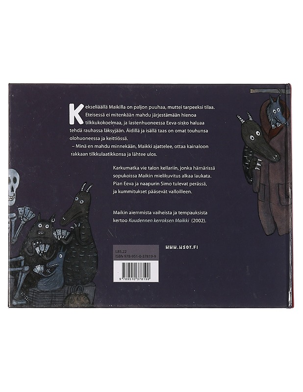 Maikki ja kellarin kummitukset - Salla Savolainen - Lastenkirjat - 10105455914 - 1