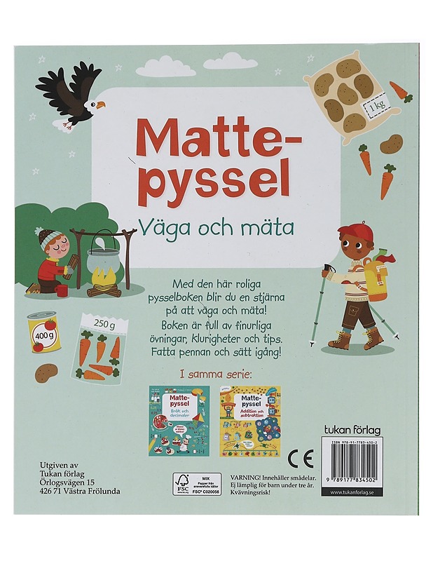 Mattepyssel: Väga och mäta - Luana Bryan - Lastenkirjat - 10105455924 - 1