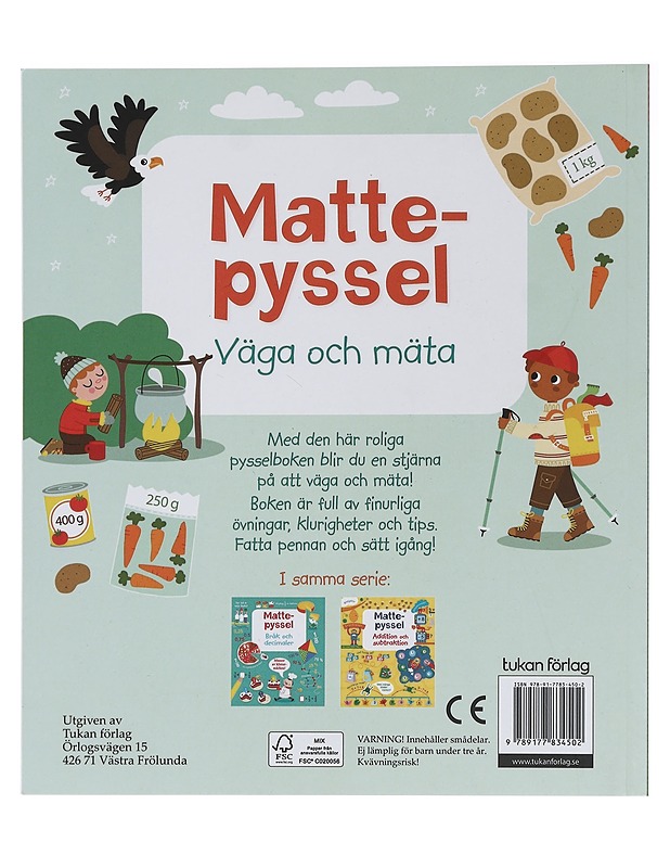 Mattepyssel: Väga och mäta - Luana Bryan - Lastenkirjat - 10105455925 - 1