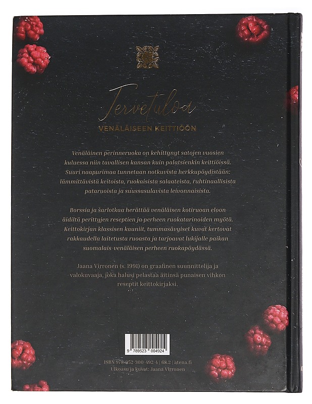 Borssia ja sarlotkaa : maukasta ruokaa venäläiseen tapaan - Virronen, Jaana - Ruokakirjat - 10105455930 - 1