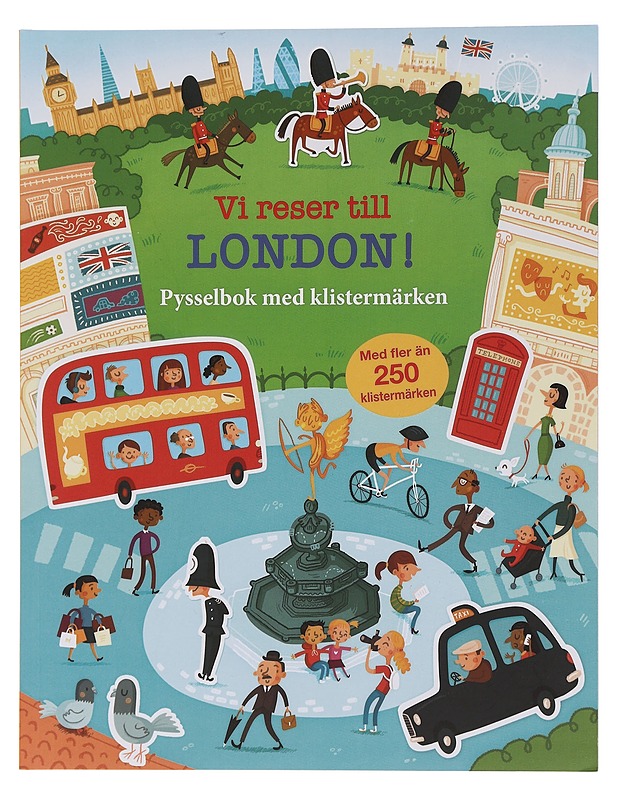 Vi reser till London: pysselbok med klistermärken - James Maclaine - Lastenkirjat - 10105455946 - 0