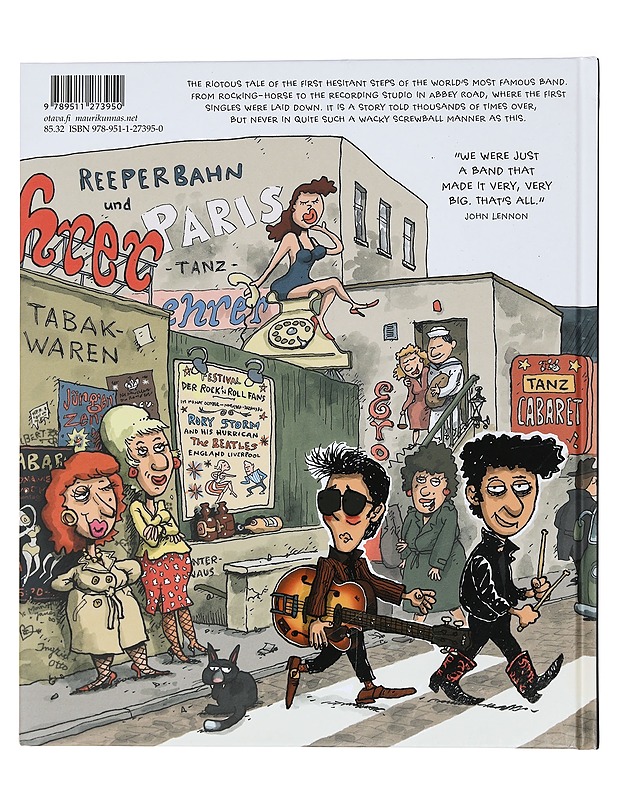 Beatles with an a : birth of a band - Kunnas, Mauri - Sarjakuvat - 10105455971 - 1