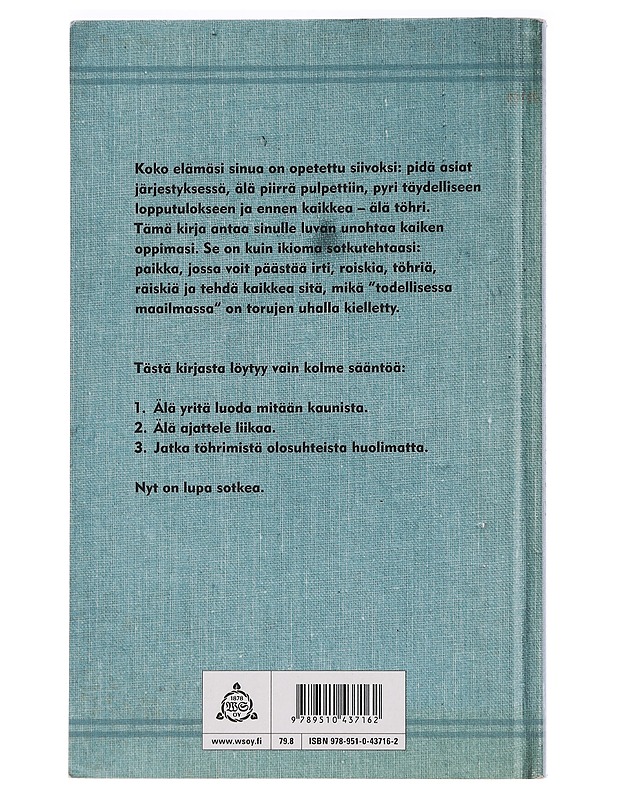 Lupa sotkea virheiden ja erehdysten käsikirja - Smith, Keri - Tietokirjat ja oppaat - 10105456010 - 1