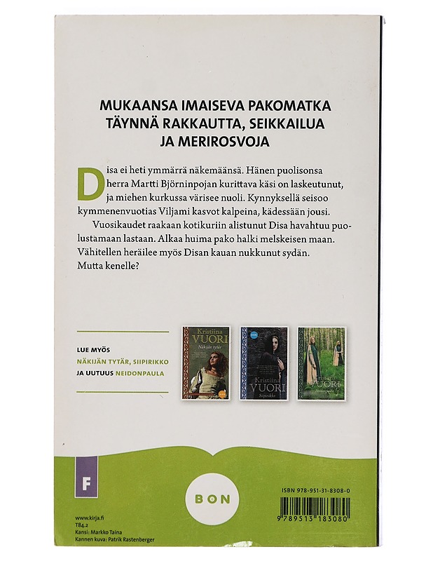 Disa Hannuntytär - Kristiina Vuori - Romaanit ja novellit - 10105456024 - 1